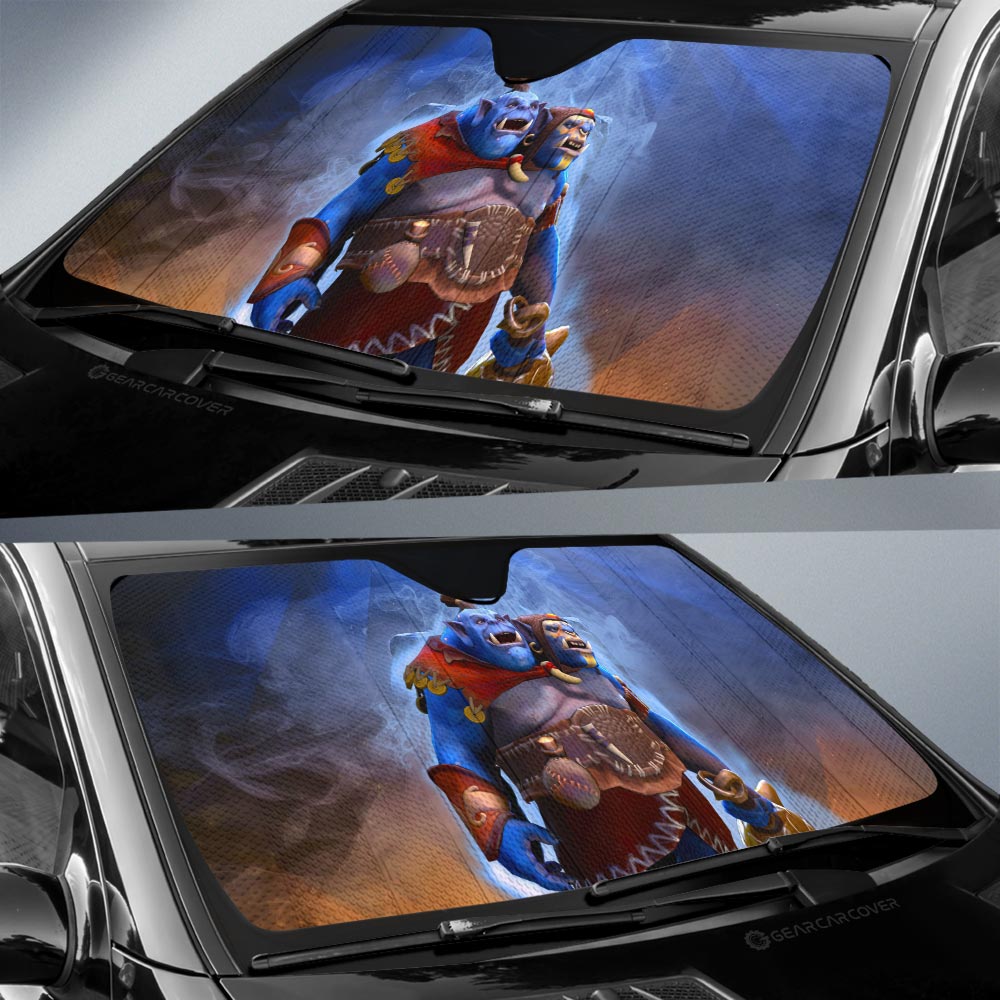 Ogre Magi Car Sunshade Custom Car Accessories - Gearcarcover - 2