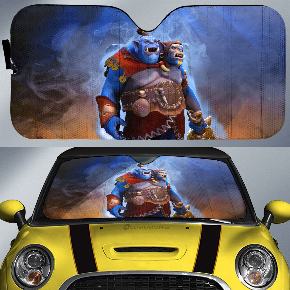 Ogre Magi Car Sunshade Custom Car Accessories - Gearcarcover - 1