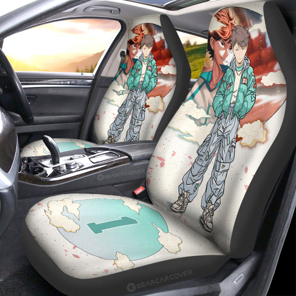 Oikawa Tooru Car Seat Covers Anime Collection - Gearcarcover - 1