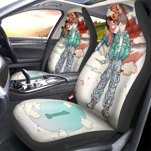 Oikawa Tooru Car Seat Covers Anime Collection - Gearcarcover - 1