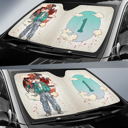 Oikawa Tooru Car Sunshade Anime Collection - Gearcarcover - 2