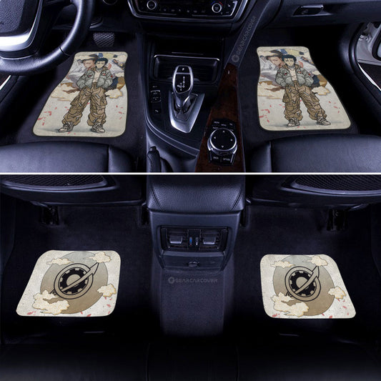 Okabe Rintarou Car Floor Mats Anime Collection - Gearcarcover - 2