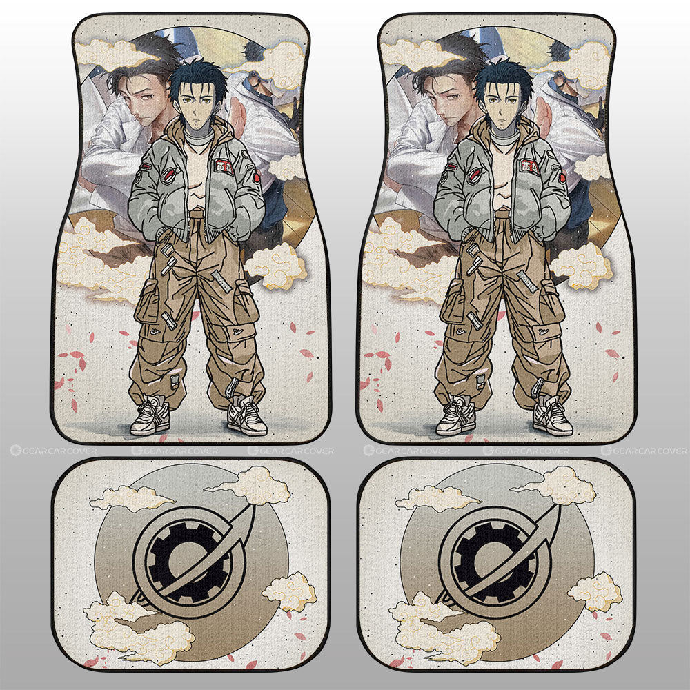 Okabe Rintarou Car Floor Mats Anime Collection - Gearcarcover - 1
