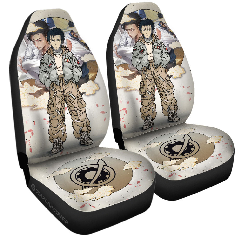 Okabe Rintarou Car Seat Covers Anime Collection - Gearcarcover - 3
