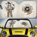 Okabe Rintarou Car Sunshade Anime Collection - Gearcarcover - 1