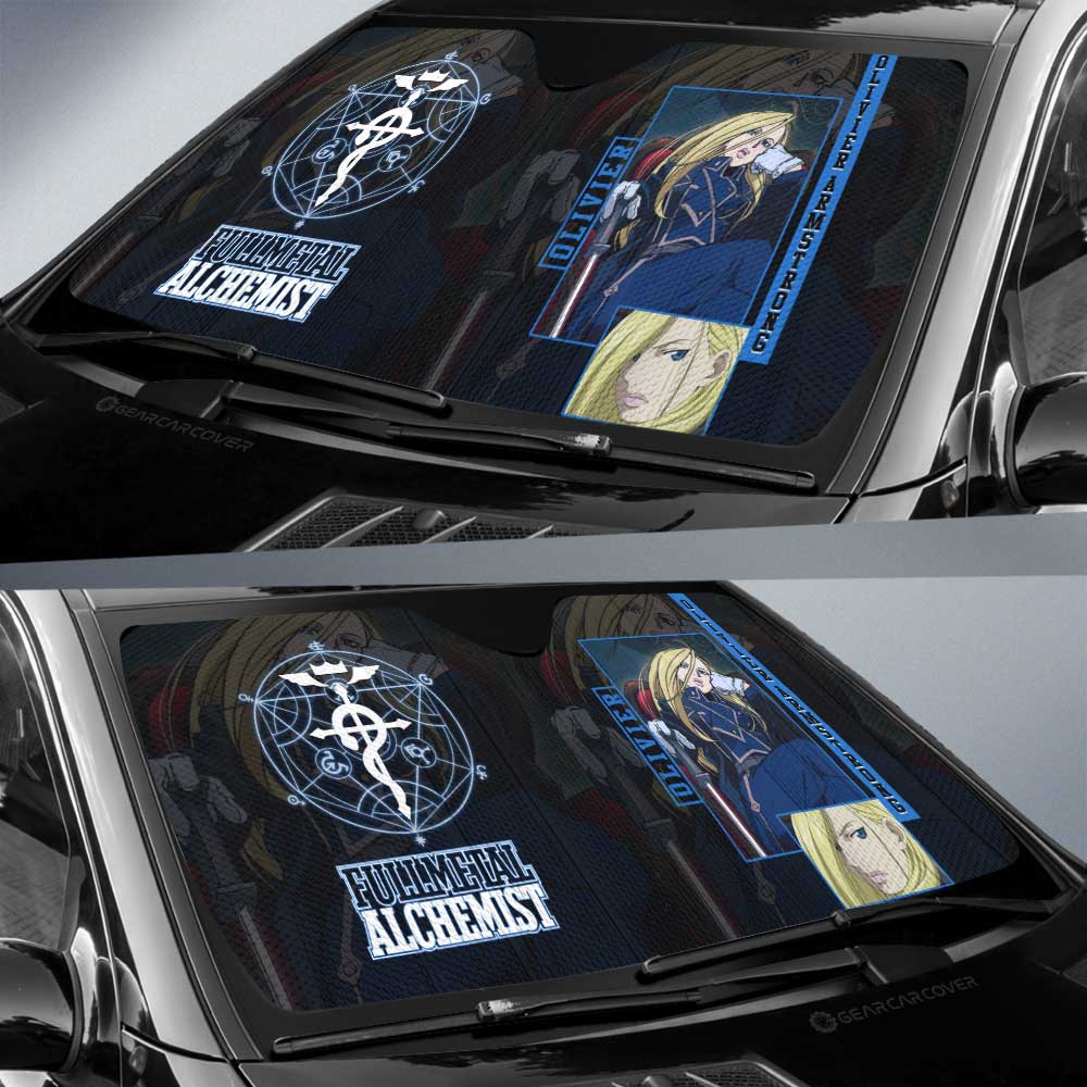 Olivier Armstrong Car Sunshade Custom - Gearcarcover - 2