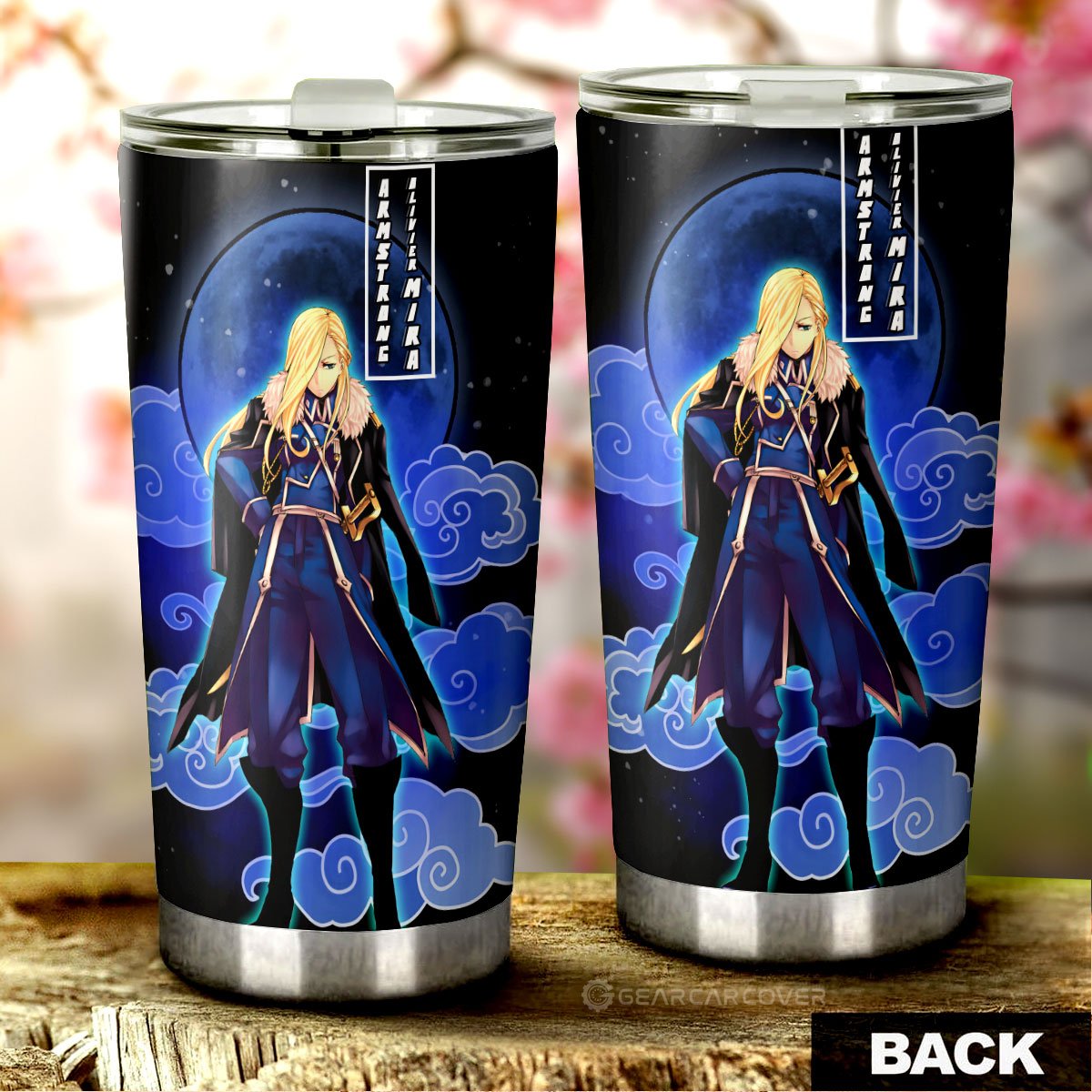 Olivier Mira Armstrong Tumbler Cup Custom Car Interior Accessories - Gearcarcover - 3