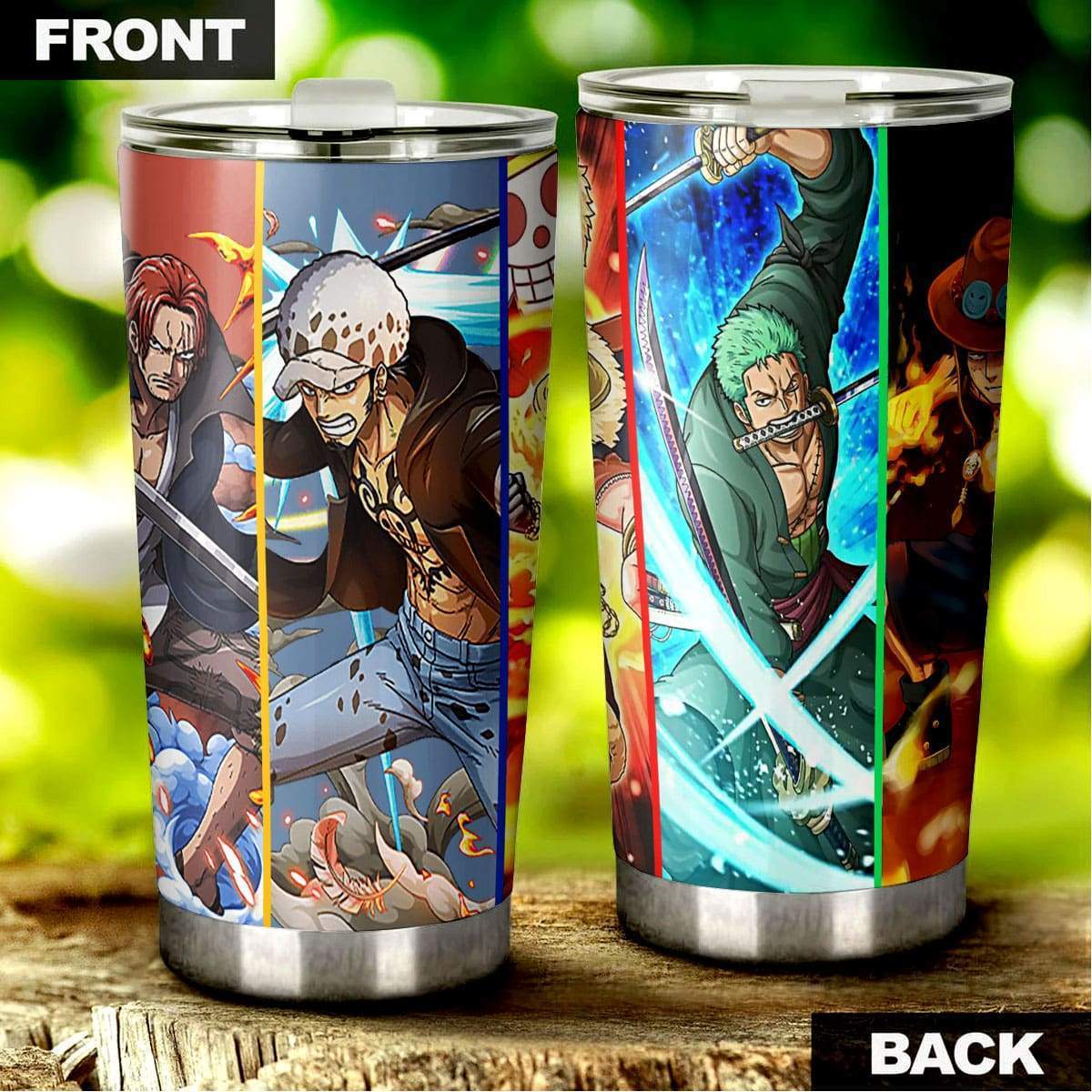 One Piece Tumbler Cup Custom Anime Car Accessories - Gearcarcover - 3