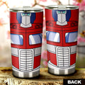 Optimus Prime Tumbler Cup Custom Transformer Car Accessories - Gearcarcover - 2