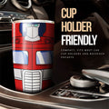 Optimus Prime Tumbler Cup Custom Transformer Car Accessories - Gearcarcover - 3