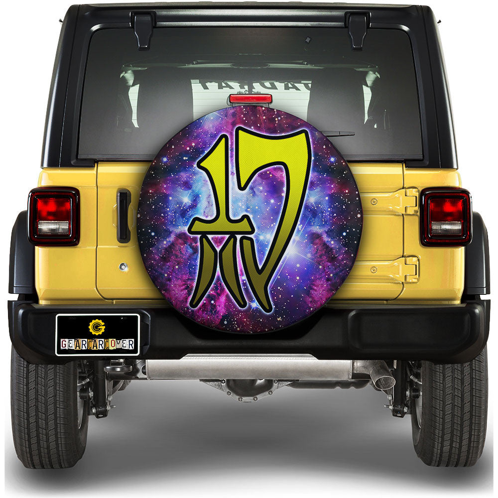 Oracion Seis Symbol Spare Tire Cover Custom Galaxy Style - Gearcarcover - 1