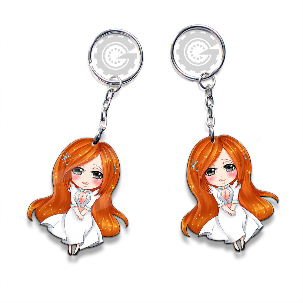 Orihime Inoue Keychain Custom Bleach Car Accessories - Gearcarcover - 3