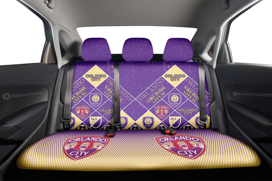 Orlando City SC Car Back Seat Covers Sporty Team Collection - Gearcarcover - 2