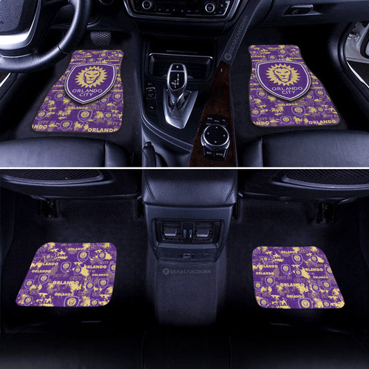 Orlando City SC Car Floor Mats Custom Car Accessories - Gearcarcover - 2