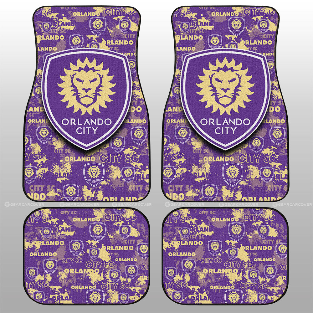Orlando City SC Car Floor Mats Custom Car Accessories - Gearcarcover - 1