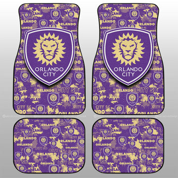 Orlando City SC Car Floor Mats Custom Car Accessories - Gearcarcover - 1