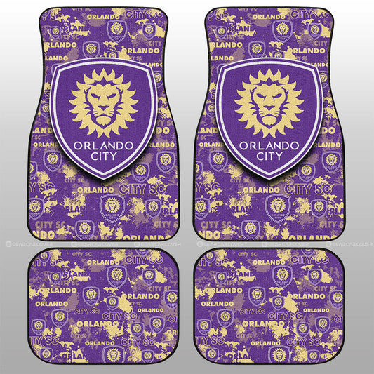 Orlando City SC Car Floor Mats Custom Car Accessories - Gearcarcover - 1