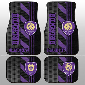 Orlando City SC Car Floor Mats Custom Car Accessories - Gearcarcover - 1