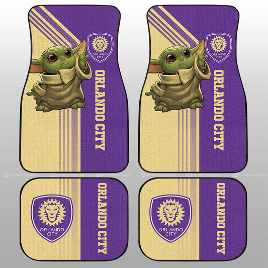 Orlando City SC Car Floor Mats Custom Car Accessories - Gearcarcover - 1