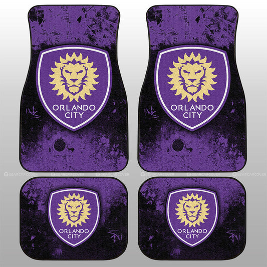 Orlando City SC Car Floor Mats Custom Car Accessories - Gearcarcover - 1