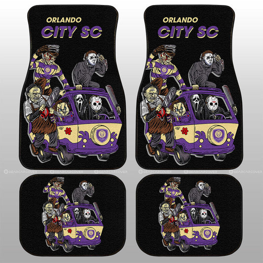 Orlando City SC Car Floor Mats Custom Car Accessories - Gearcarcover - 1