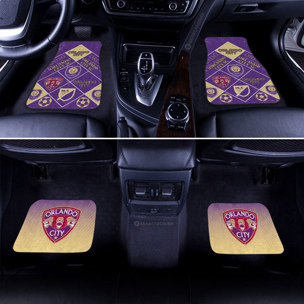 Orlando City SC Car Floor Mats Sporty Team Collection - Gearcarcover - 3