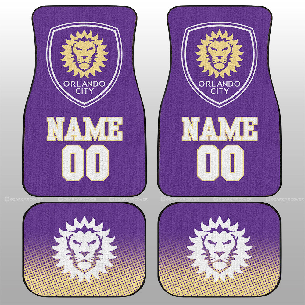 Orlando City SC Car Floor Mats Sporty Team Collection - Gearcarcover - 1