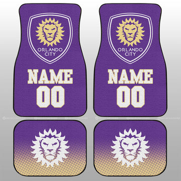 Orlando City SC Car Floor Mats Sporty Team Collection - Gearcarcover - 1