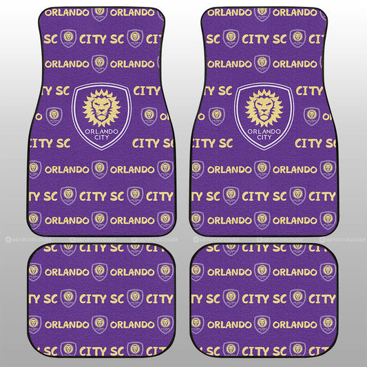 Orlando City SC Car Floor Mats Sporty Team Collection - Gearcarcover - 1