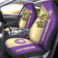 Orlando City SC Car Seat Covers Baby Yoda Car Accessories - Gearcarcover - 1