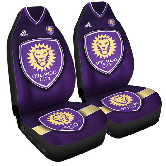 Orlando City SC Car Seat Covers Custom Car Accessories For Fans - Gearcarcover - 2