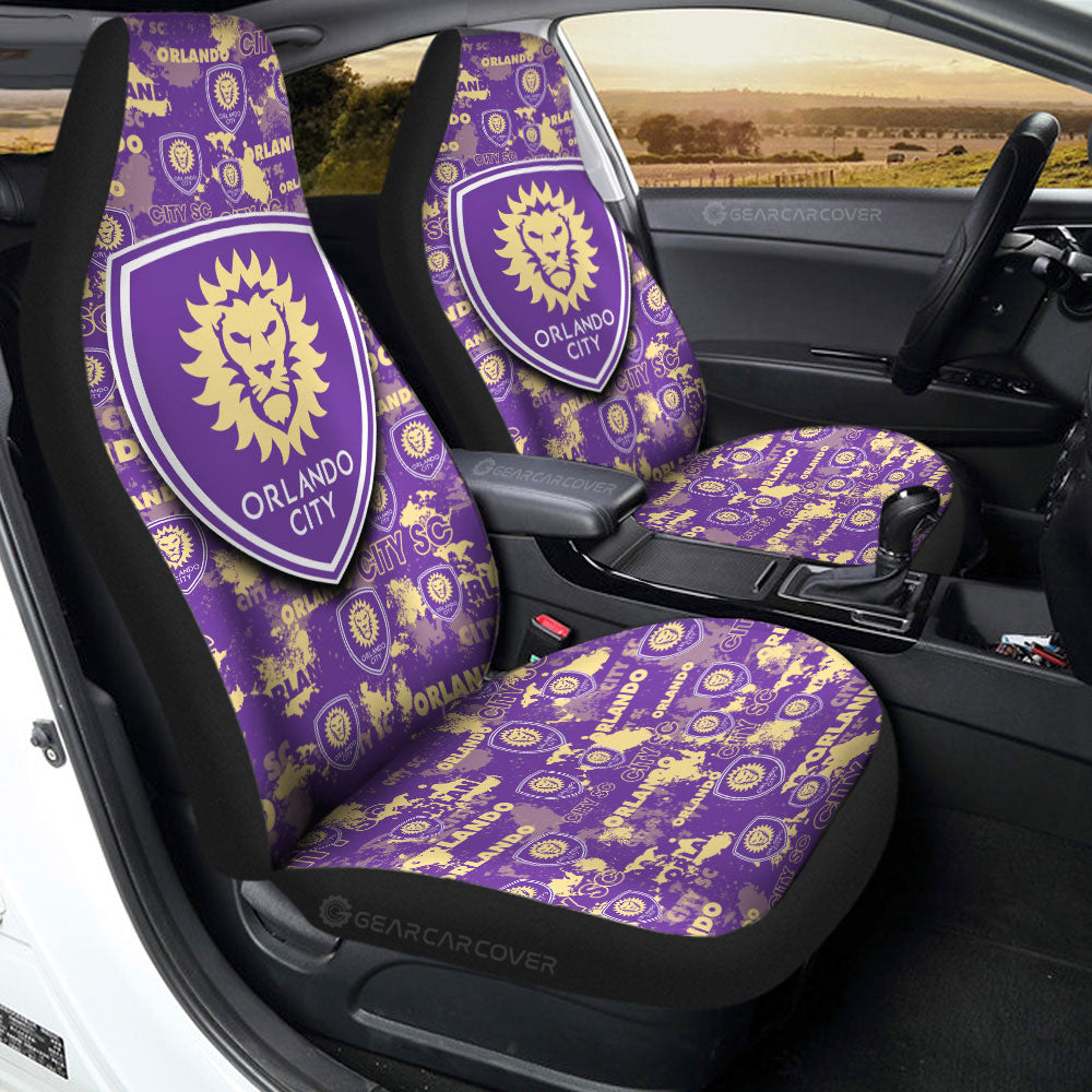 Orlando City SC Car Seat Covers Custom Car Accessories - Gearcarcover - 2