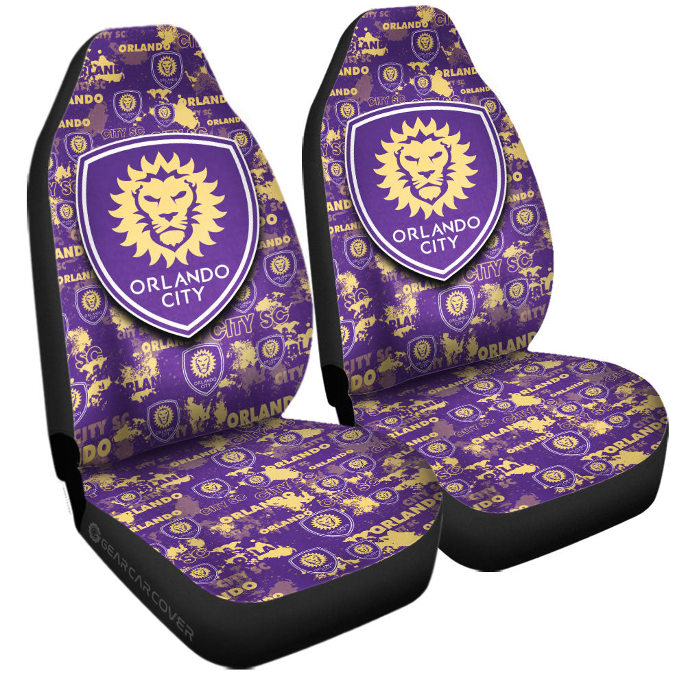 Orlando City SC Car Seat Covers Custom Car Accessories - Gearcarcover - 3