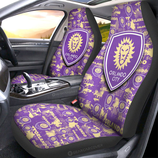 Orlando City SC Car Seat Covers Custom Car Accessories - Gearcarcover - 1