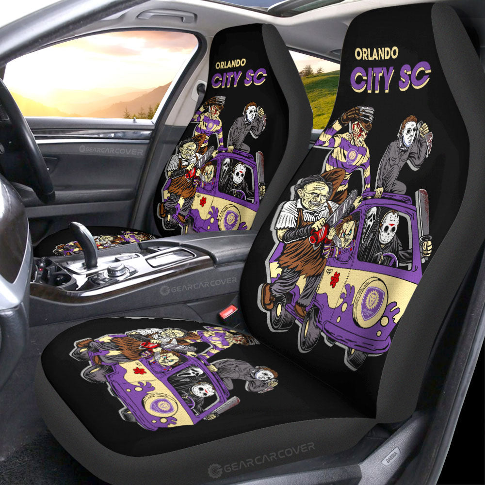 Orlando City SC Car Seat Covers Custom Car Accessories - Gearcarcover - 1