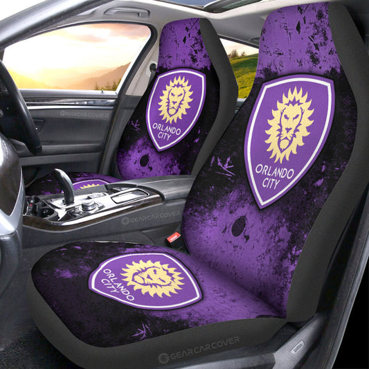 Orlando City SC Car Seat Covers Custom Car Accessories - Gearcarcover - 1