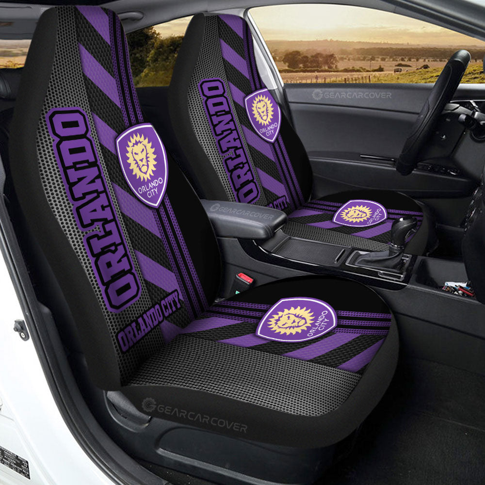 Orlando City SC Car Seat Covers Custom Car Accessories - Gearcarcover - 2