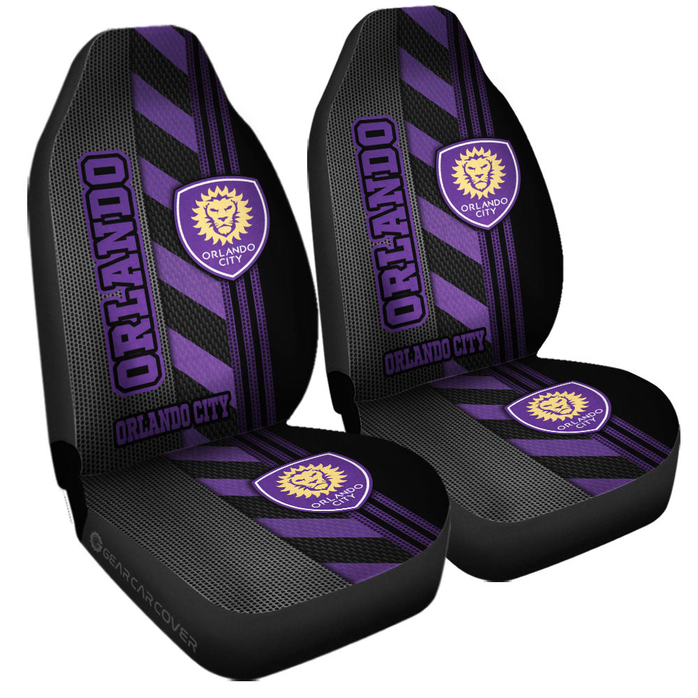 Orlando City SC Car Seat Covers Custom Car Accessories - Gearcarcover - 3