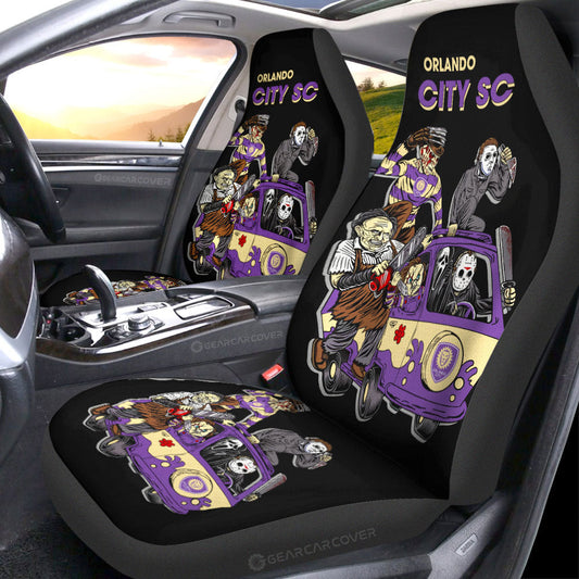 Orlando City SC Car Seat Covers Custom Car Accessories - Gearcarcover - 1