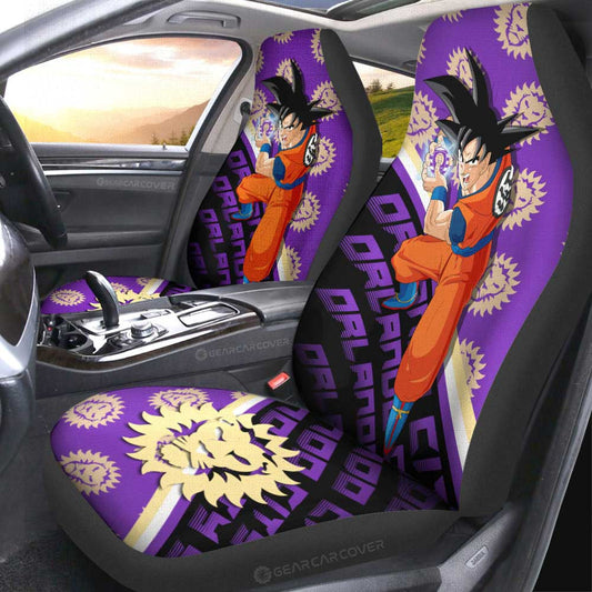 Orlando City SC Car Seat Covers Goku Car Accessories For Fans - Gearcarcover - 2