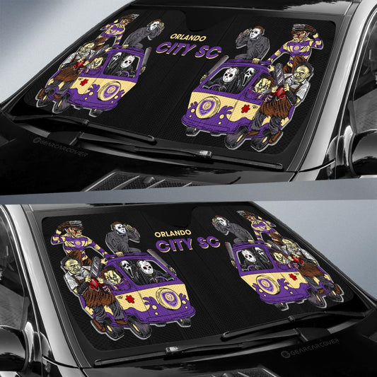 Orlando City SC Car Sunshade Custom Car Accessories - Gearcarcover - 2