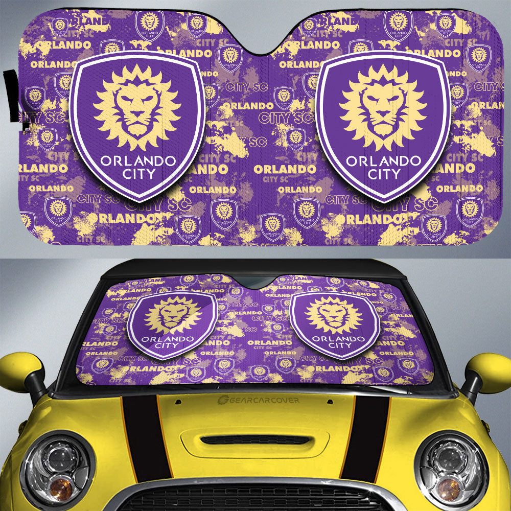Orlando City SC Car Sunshade Custom Car Accessories - Gearcarcover - 1