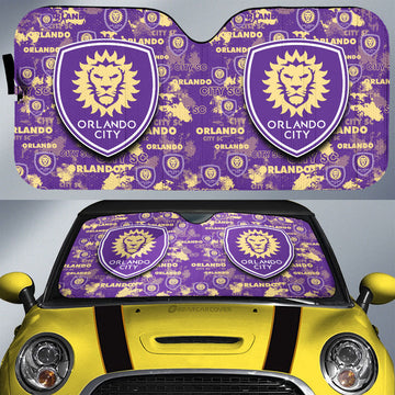 Orlando City SC Car Sunshade Custom Car Accessories - Gearcarcover - 1