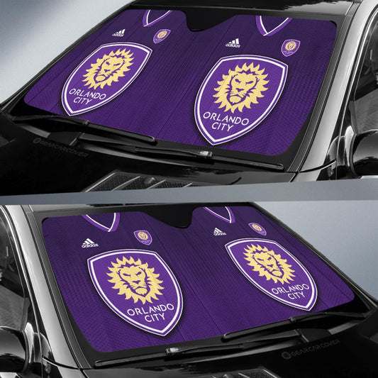 Orlando City SC Car Sunshade Custom Car Interior Accessories - Gearcarcover - 2