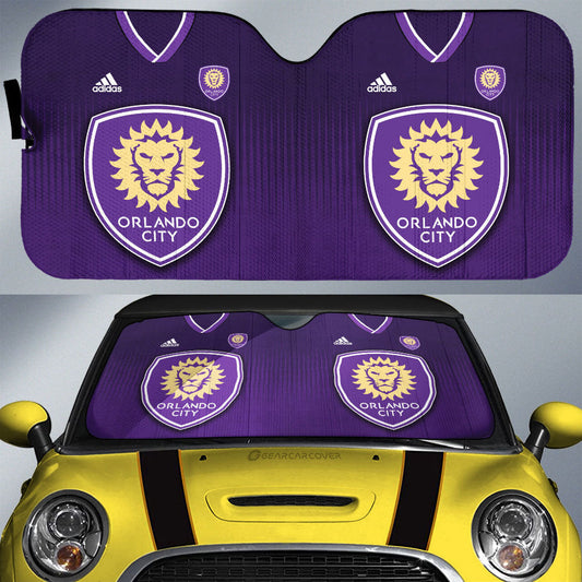 Orlando City SC Car Sunshade Custom Car Interior Accessories - Gearcarcover - 1