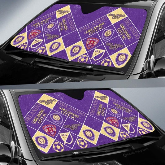Orlando City SC Car Sunshade Sporty Team Collection - Gearcarcover - 2