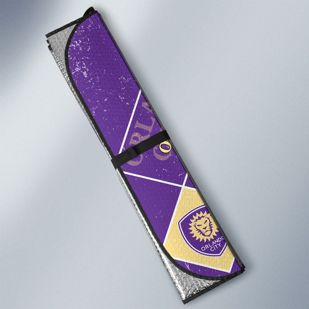 Orlando City SC Car Sunshade Sporty Team Collection - Gearcarcover - 3