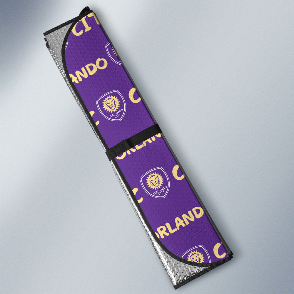 Orlando City SC Car Sunshade Sporty Team Collection - Gearcarcover - 3
