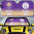 Orlando City SC Car Sunshade Sporty Team Collection - Gearcarcover - 1