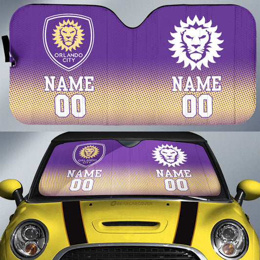 Orlando City SC Car Sunshade Sporty Team Collection - Gearcarcover - 1